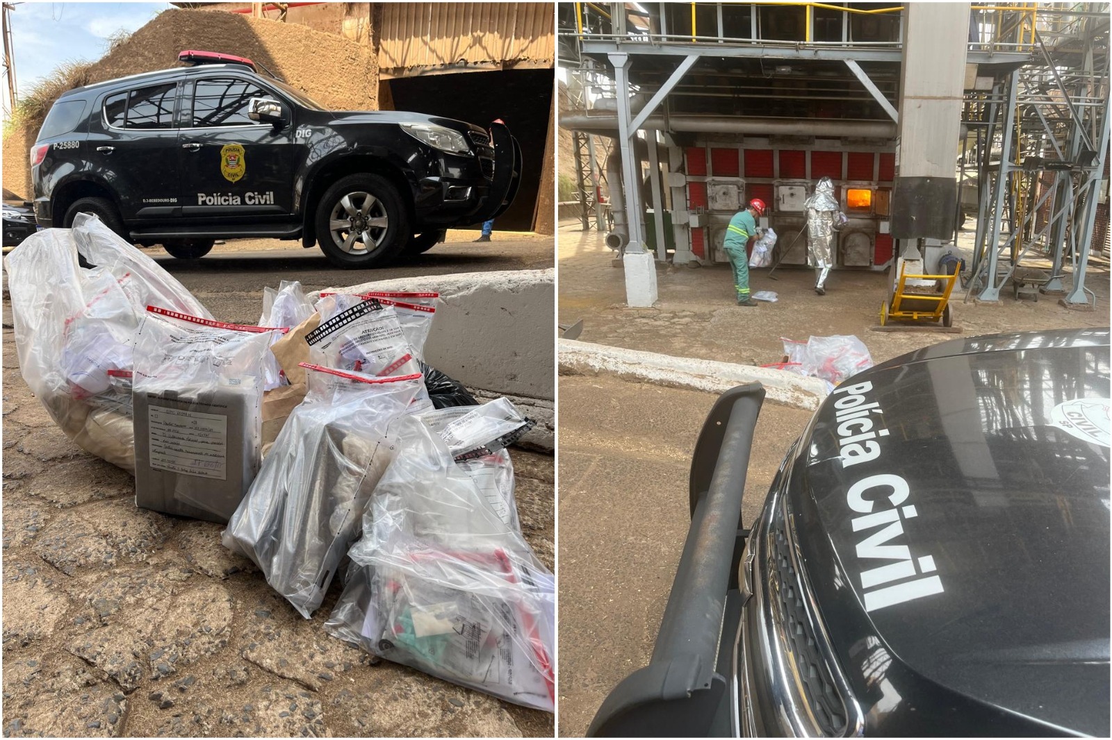 Polícia Civil realiza operação para destruição de drogas apreendidas
