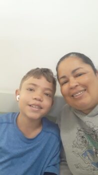 AJUDA: Com a mãe Flávia, Davi permanece em SP para acompanhamento Após transplante, Davi precisa de apoio em SP