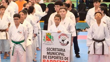 A equipe de Karatê da Secretaria Municipal de Esportes de Barretos mais uma vez se destacou, desta vez nas finais do Campeonato Paulista de Karatê Shotokan da JKS SP, realizadas no último sábado (20), no ginásio Pedrocão, em Franca.