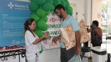 Ação sobre doação de órgãos marca data na Santa Casa