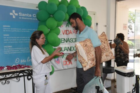 Ação sobre doação de órgãos marca data na Santa Casa