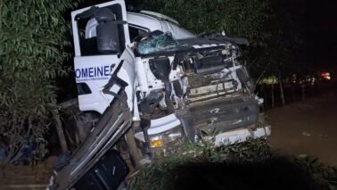 Acidente mobiliza equipes de resgate na Assis Chateaubriand (Foto: O Diário de Barretos)