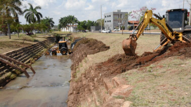 Limpeza incluirá toda a extensão do córrego, desde a rua 34 até a rua 4