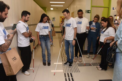 ATENDIMENTO: Convidados vivenciaram uma imersão pelos serviços oferecidos pela unidade Centro de Reabilitação do Hospital de Amor promove Semana da Inclusão
