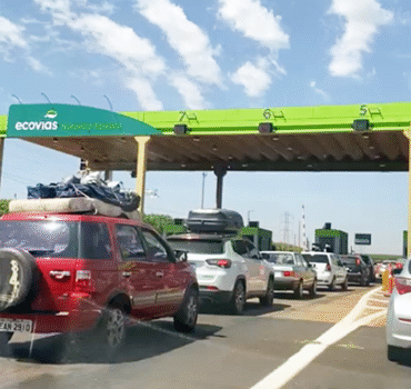 Pedágio da Faria Lima teve grande movimento também nesta segunda-feira, primeiro de setembro Pedágio da Faria Lima teve grande movimento também nesta segunda-feira, primeiro de setembro
