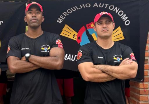 Bombeiros participam de curso de especialização em mergulho