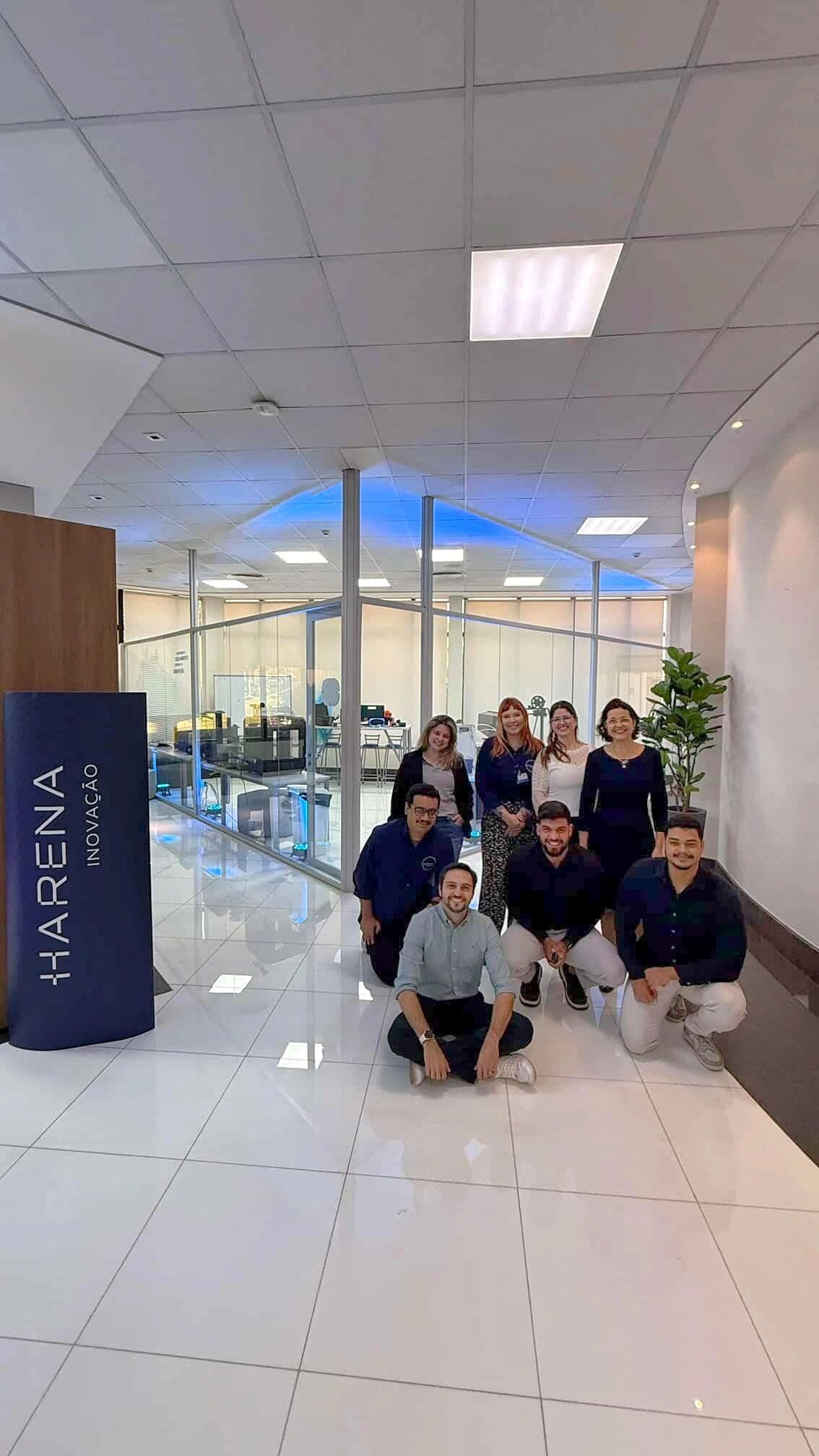 Equipe da Harena Inovação em Saúde