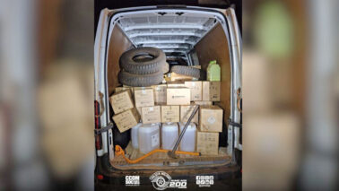 Materiais e produtos foram encaminhados à Polícia Civil (Foto: Divulgação PMESP)