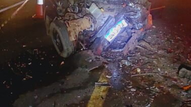 Acidente mata condutor e deixa três feridos na Faria Lima (Foto: O Diário de Barretos)