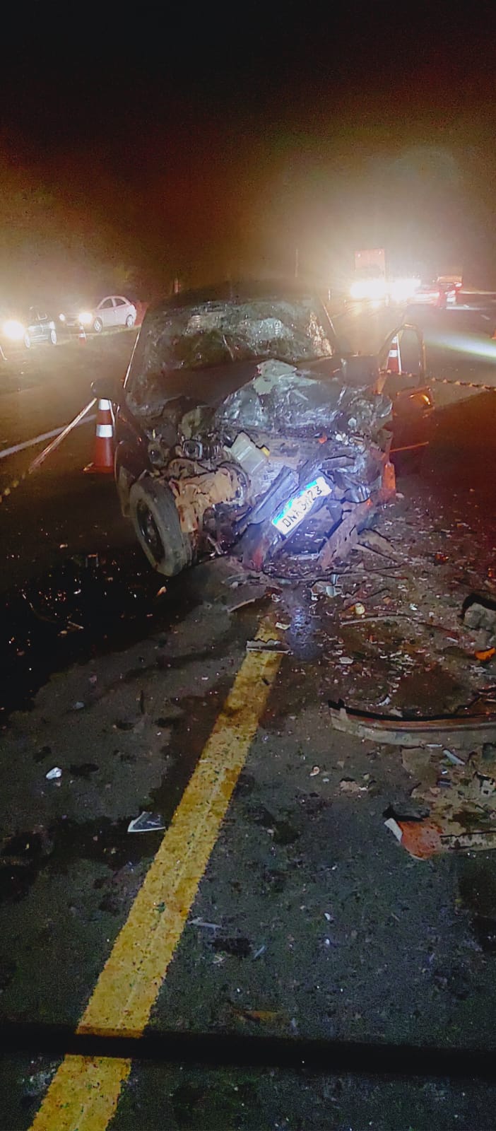 Acidente mata condutor e deixa três feridos na Faria Lima