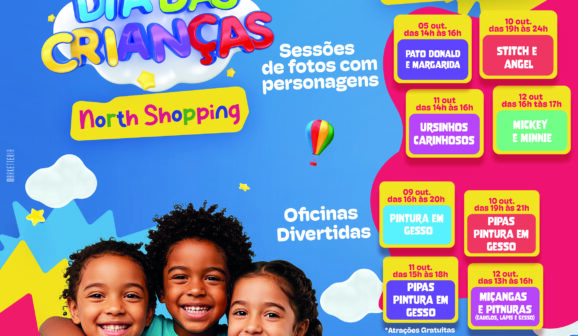 North Shopping Barretos reúne opções completas para celebrar o Dia das Crianças