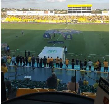 O advogado Marcelo Rios Witzel, presidente do Barretos Esporte Clube, a convite da Federação Paulista de Futebol assistiu no último domingo (19), a vitória do Mirassol F.C. sobre a equipe do São Paulo Futebol Clube por 3 a 0