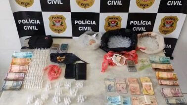 Polícia Civil detém quatro durante ação de combate ao tráfico no Luís Spina (Foto: O Diário de Barretos)