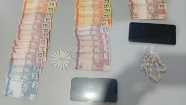 Polícia Militar detém três durante ação de combate ao tráfico (Foto: O Diário de Barretos)