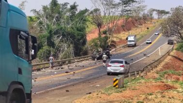Acidente mata casal e deixa motorista gravemente em rodovia (Foto: O Diário de Barretos)