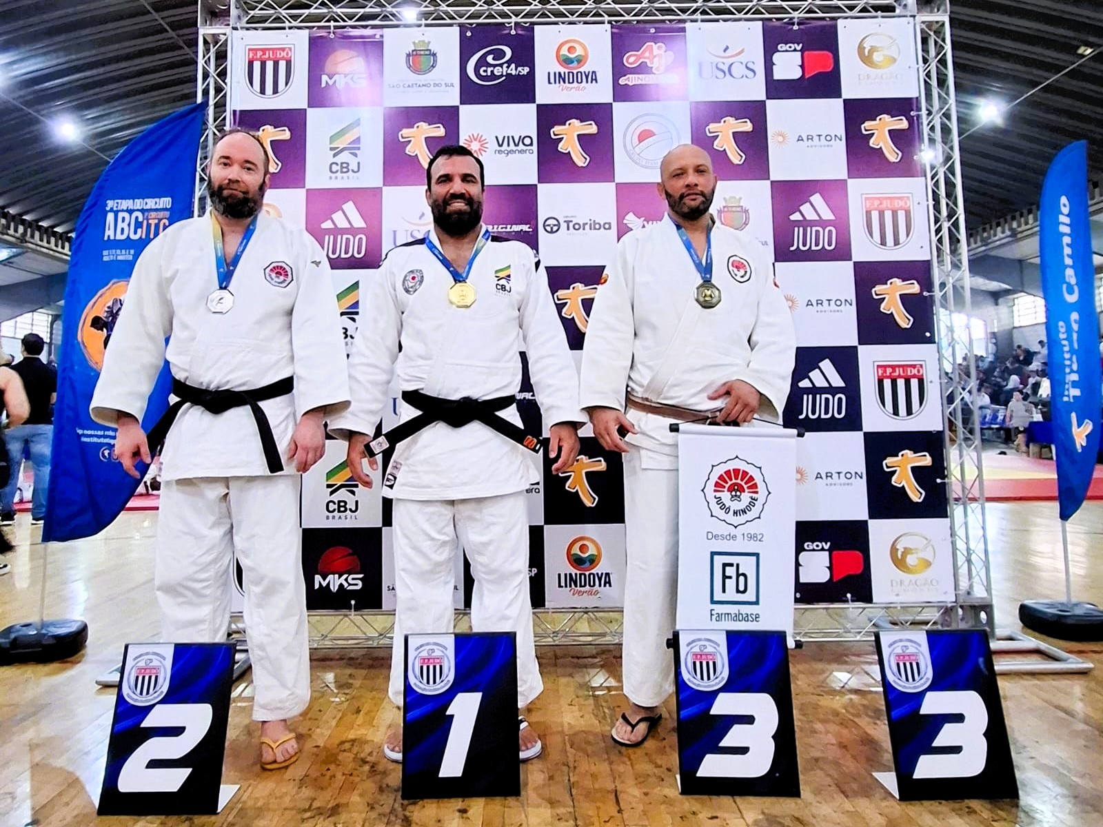 Barretense Tiago Leal é campeão da terceira etapa do Circuito ABC de Judô
