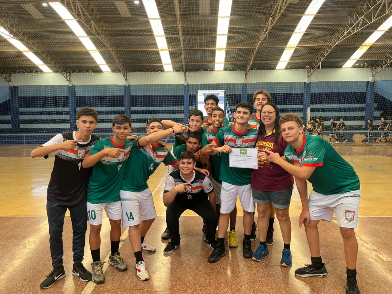 Barretos vence Campo Florido pela  Liga Brasil de Handebol