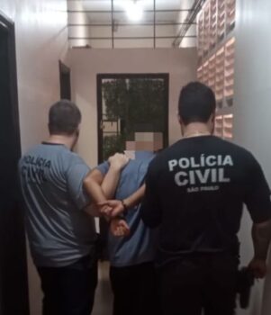 Polícia prende homem investigado por crimes contra adolescente (Foto: ) Diário de Barretos)