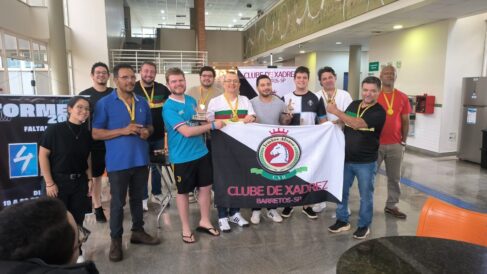 A 5ª etapa do Circuito Municipal de Xadrez, realizada no sábado (4), na FACISB, teve participação de jogadores de várias idades.