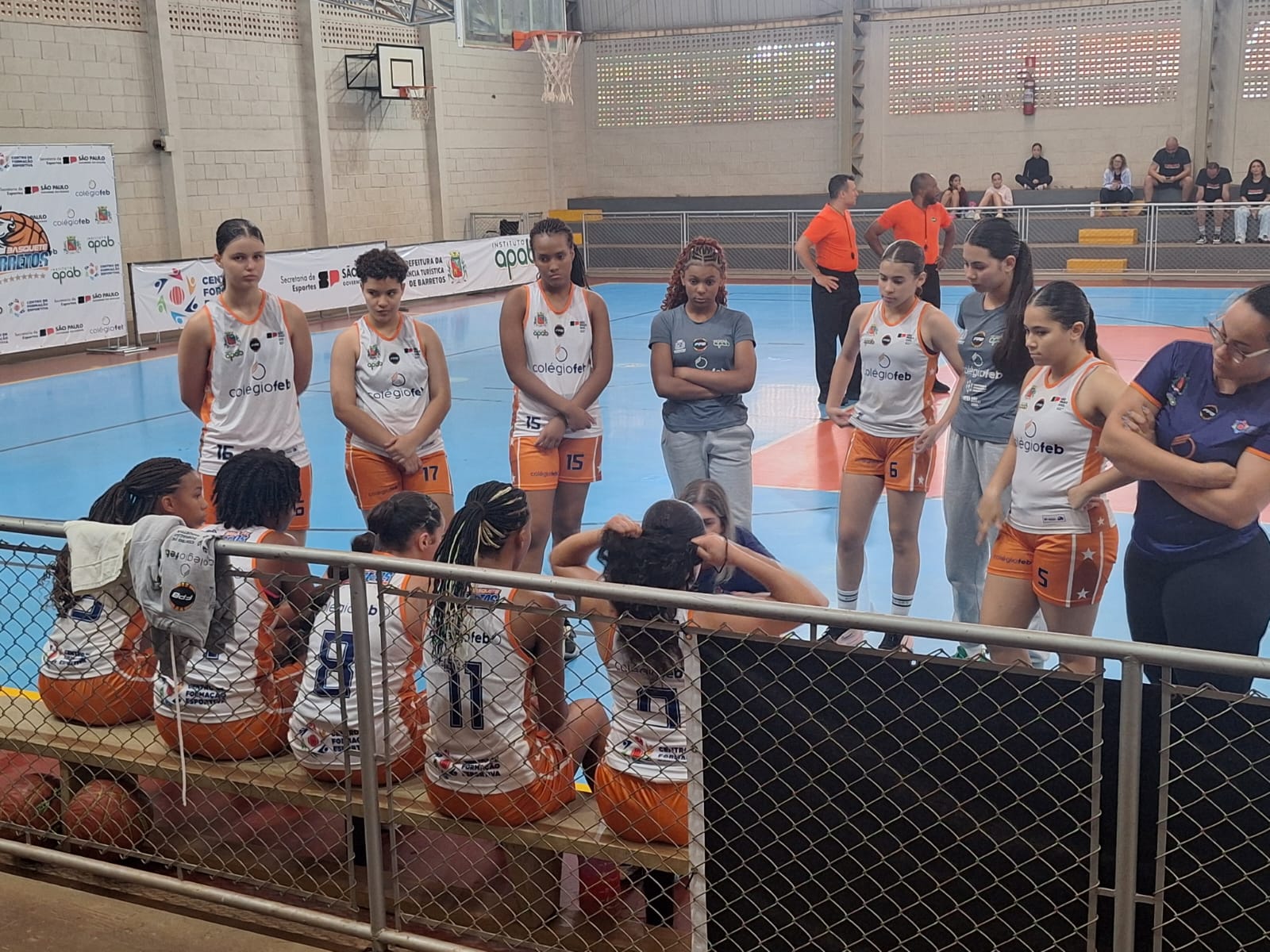 Basquete feminino joga nesta quinta pela fase playoff no Paulista Sub-13