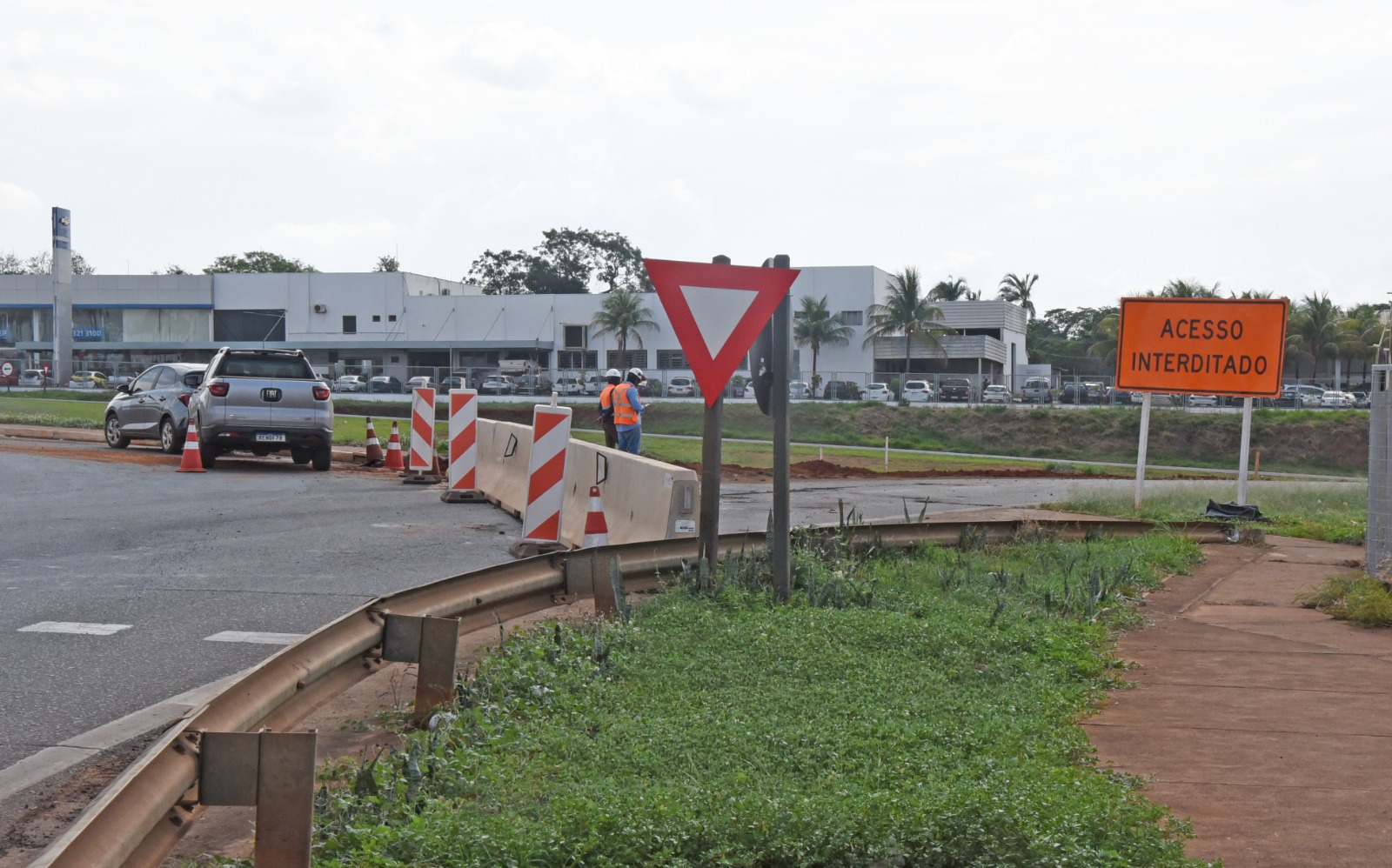 Alça de acesso à rodovia Faria Lima é interditada para obras