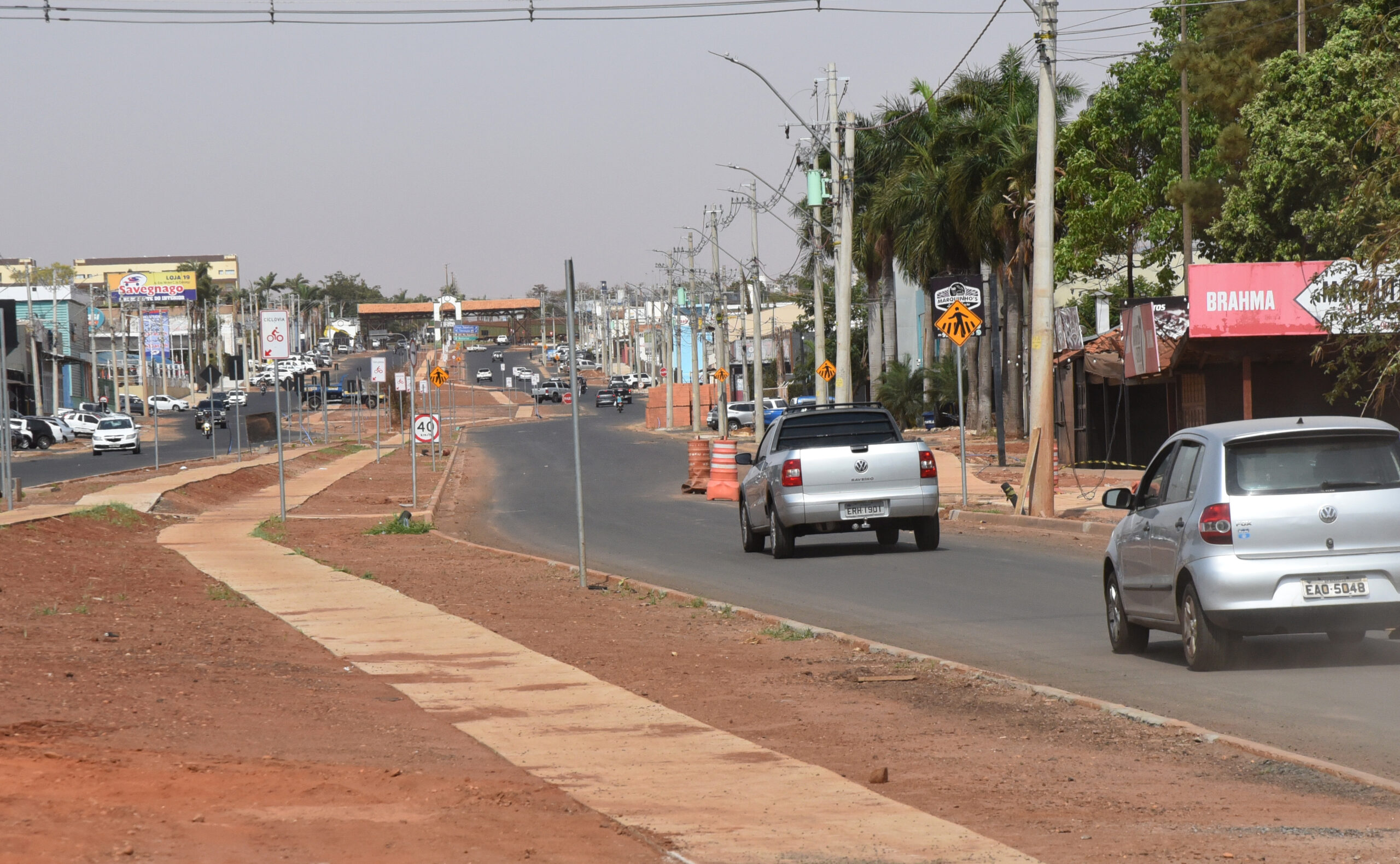 Avenida Necker Camargos de Carvalho será inaugurada antes do Natal, afirma secretário