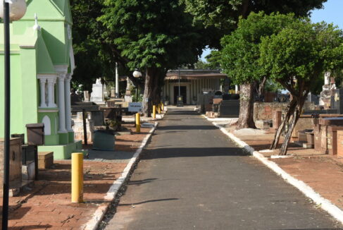 Prefeitura manifesta sobre violação de jazigo e destaca ações de vigilância no Cemitério da Paz (Foto: O Diário de Barretos)