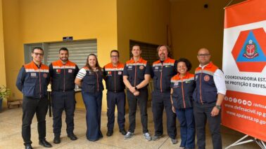 Treinamento reuniu integrantes da Defesa Civil de Barretos e de outras cidades (Foto: Divulgação)