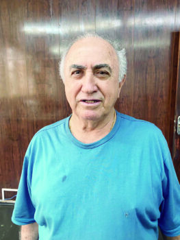 CONVITE: José Lopes é presidente do clube que realiza almoço festivo Velha Guarda realiza almoço neste sábado no CPP