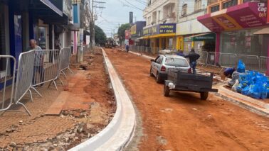 Trecho teve a implantação e guias e sarjetas