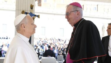 Papa Leão com o bispo dom Milton no Vaticano (Foto: Reprodução Diocese de Barretos) Papa Leão com o bispo dom Milton no Vaticano (Foto: Reprodução Diocese de Barretos)