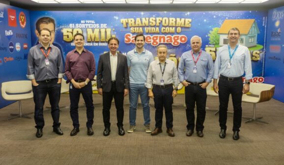 Diretoria do Savegnago Supermercados lançou a campanha de Final de Ano 2025 com mais de R$ 5 milhões em prêmios (Foto: Divulgação)