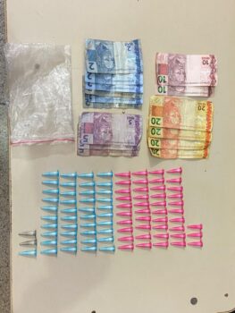 Jovem é detido com drogas em Bebedouro (Foto: O Diário de Barretos)