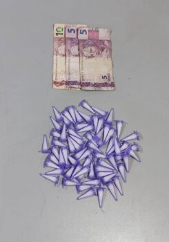 Homem de 60 anos é detido com cocaína em Guaíra (Foto: O Diário de Barretos)