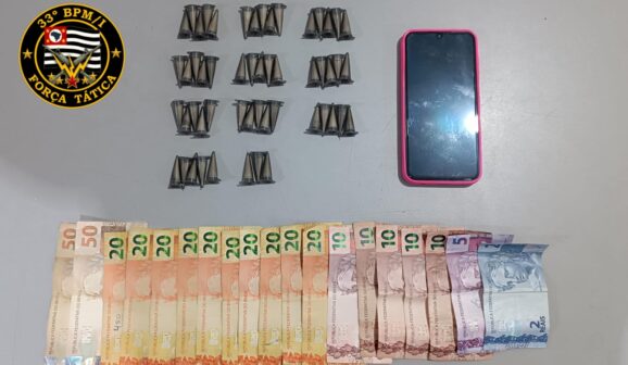 Mulher é detida em flagrante por venda de cocaína no bairro Dom Bosco (Foto: O Diário de Barretos)