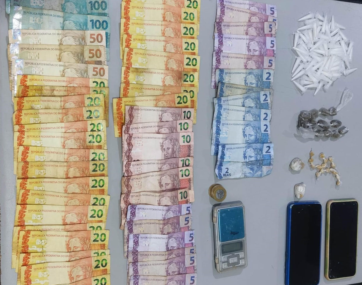 Homem é detido pela Polícia Militar com drogas em Guaíra