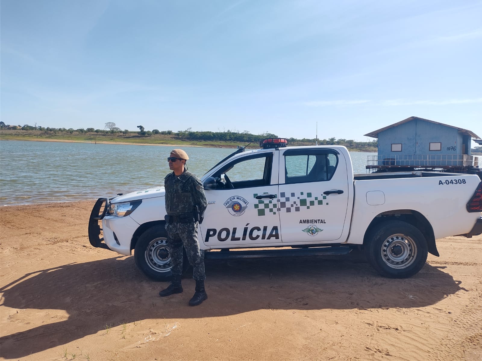 Polícia Ambiental reforça orientações sobre pesca e controle de estoques durante a Piracema