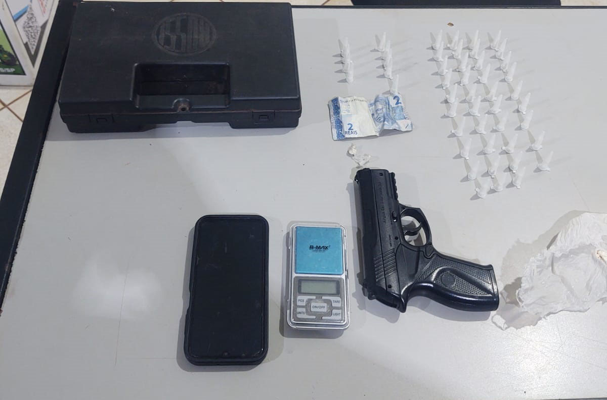 Homem é preso por tráfico de entorpecente