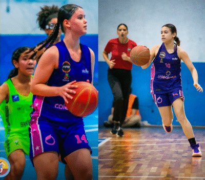 BASQUETE: Catarina e Rafael foram destaques do Paulista Sub-13 (Foto: Divulgação)
