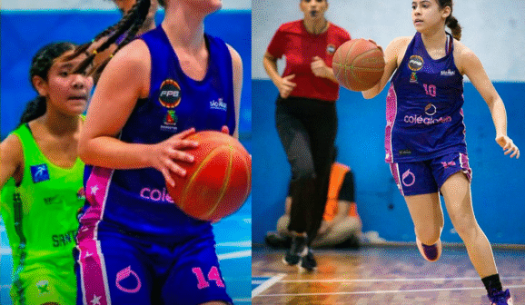BASQUETE: Catarina e Rafael foram destaques do Paulista Sub-13 (Foto: Divulgação)