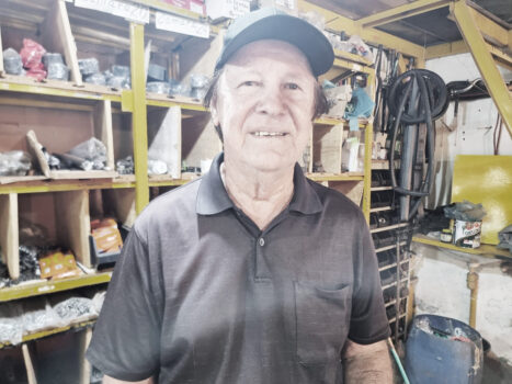 O guardião das bicicletas de Barretos