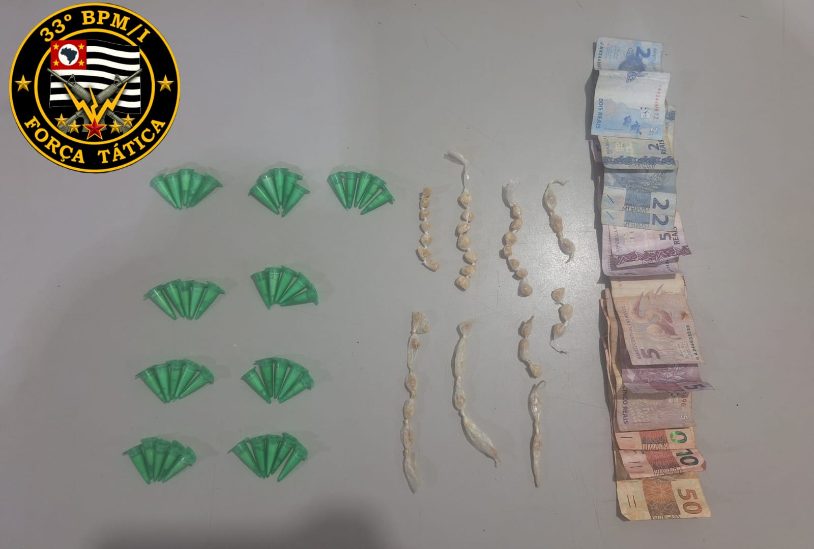 Polícia Militar prende autor por tráfico de entorpecente no Nova Barretos