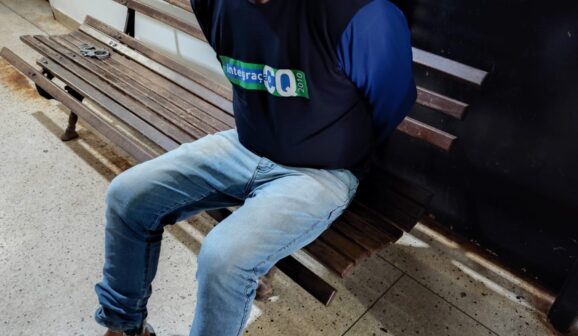 Homem é detido pela Polícia Civil por perseguição a ex-companheira e coação de autoridades (Foto: O Diário de Barretos)