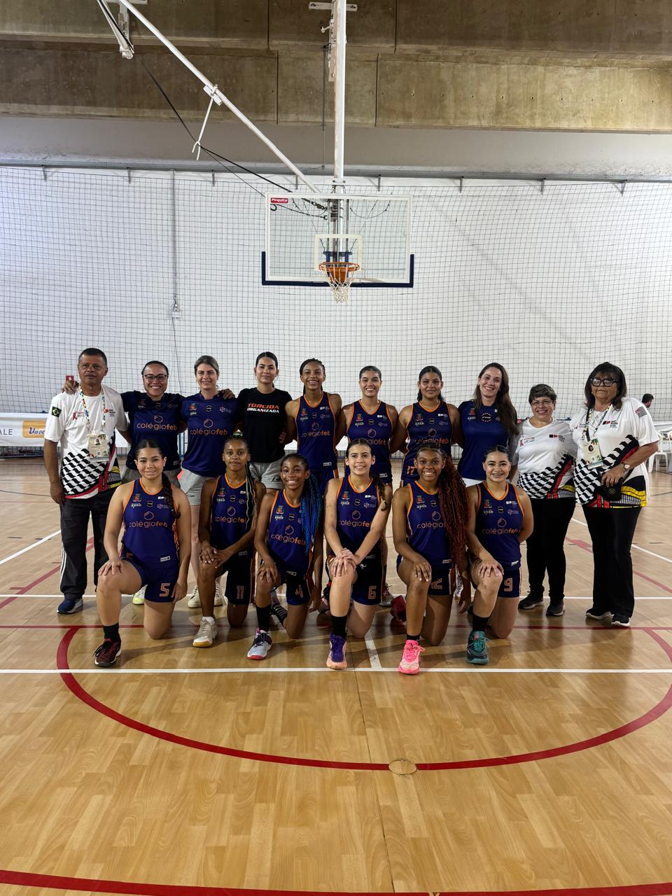 Equipe de basquete sub-14 inicia disputa do título Paulista