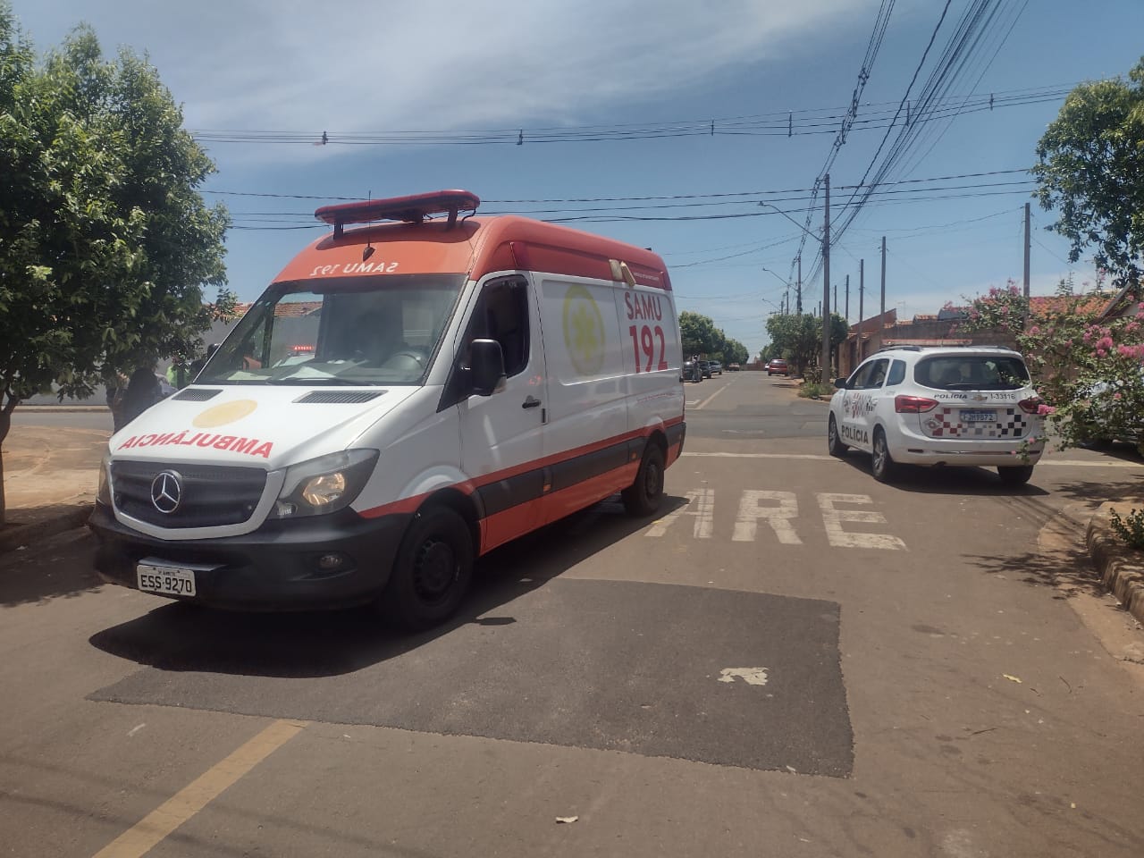Discussão culmina em agressão a faca no bairro Leda Amendola