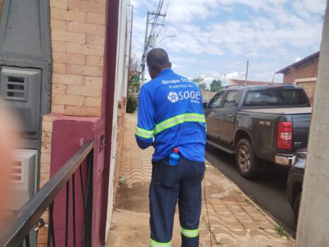 Profissional deve ter acesso para leitura de consumo de água nos imóveis