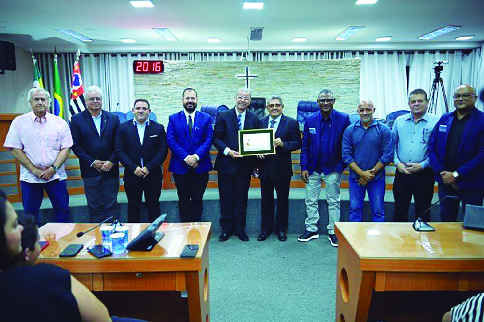 Câmara barretense homenageia sindicalista