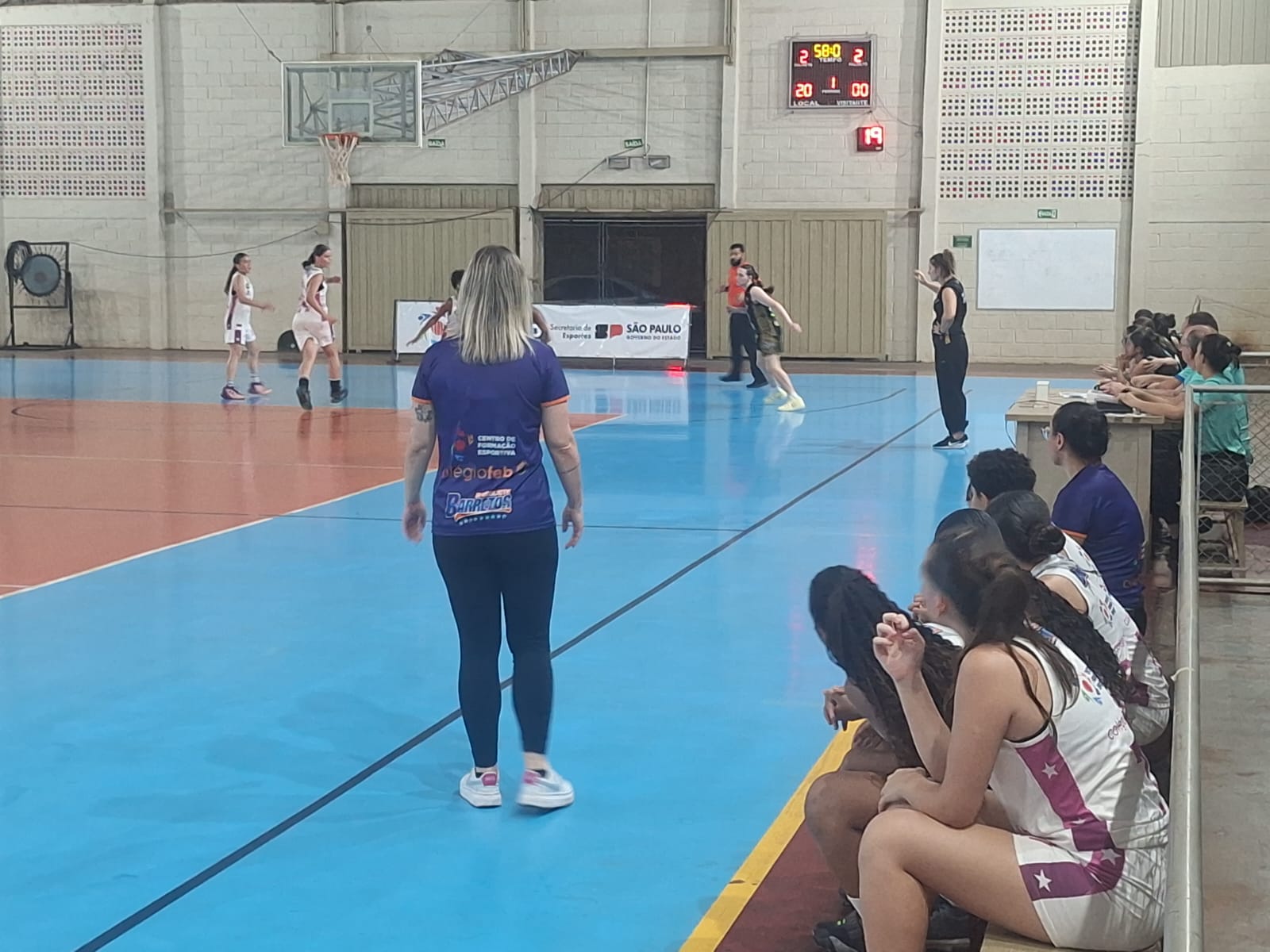 Basquete feminino Sub-13 garante vaga no Paulista  