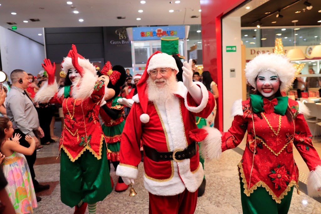 Shopping abre temporada de Natal em Barretos