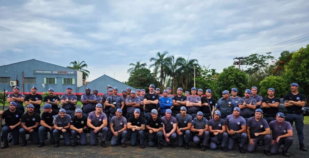 Capacitação da Polícia Militar em ações de controle e defesa da população